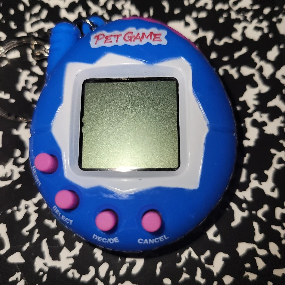 Digital Pet Keychain Virtual Electronic Game Digital Game Keychain Nostalgia